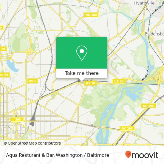 Mapa de Aqua Resturant & Bar