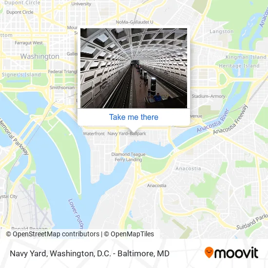 Navy Yard map