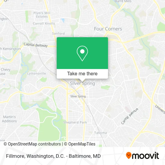 Fillmore map