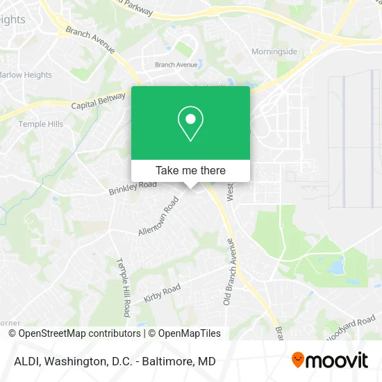 ALDI map