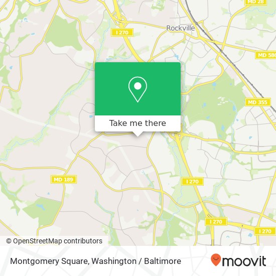 Mapa de Montgomery Square