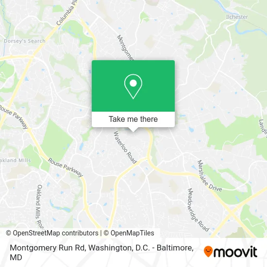 Montgomery Run Rd map