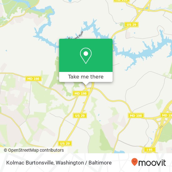 Kolmac Burtonsville, 3919 National Dr map