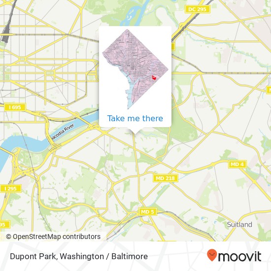 Dupont Park map