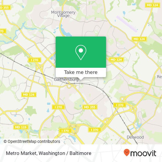Mapa de Metro Market, 17 N Summit Ave