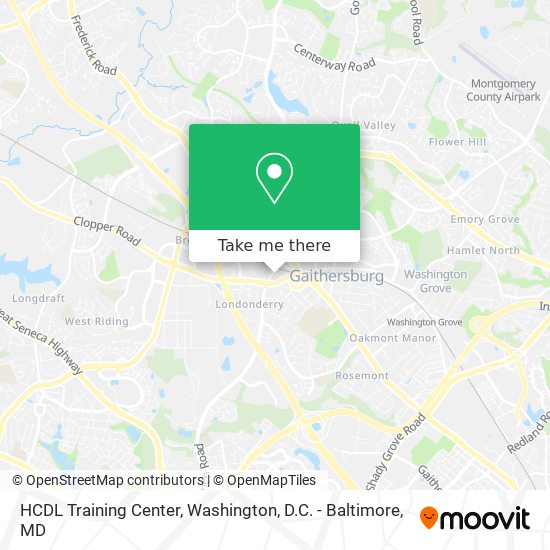 Mapa de HCDL Training Center