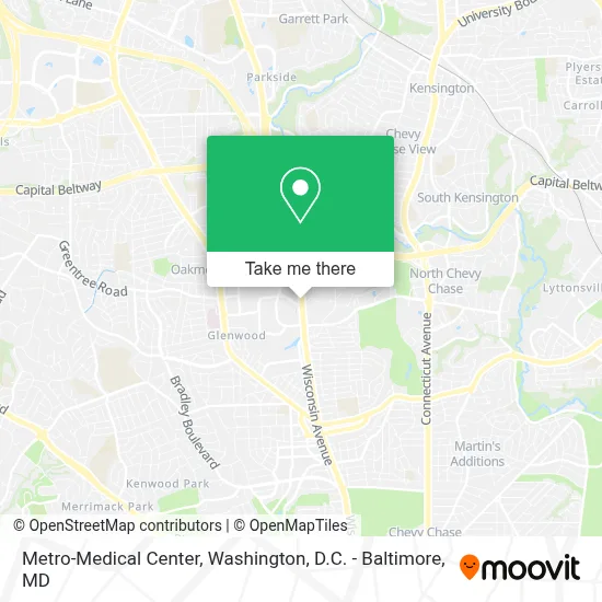 Metro-Medical Center map