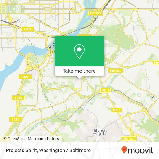 Mapa de Projects Spirit, 2409 Ainger Pl SE
