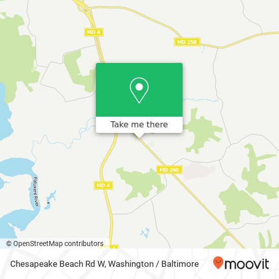 Chesapeake Beach Rd W, Dunkirk, MD 20754 map