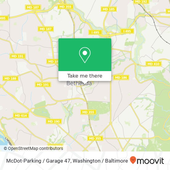 McDot-Parking / Garage 47 map