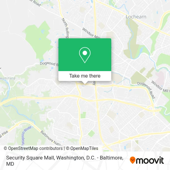 Security Square Mall map