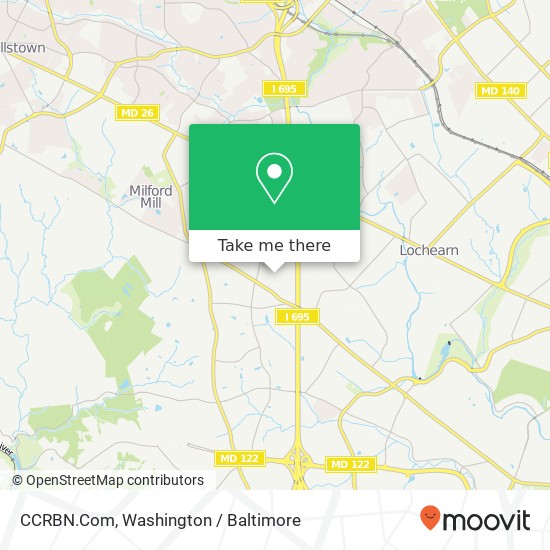 Mapa de CCRBN.Com, 3111 Rheims Rd