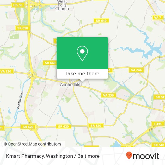 Mapa de Kmart Pharmacy, 4251 John Marr Dr