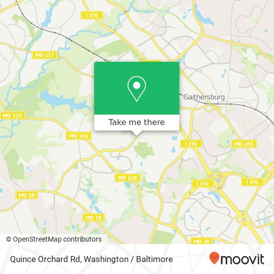 Quince Orchard Rd, Gaithersburg, MD 20878 map