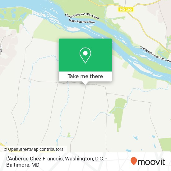 Mapa de L'Auberge Chez Francois, 332 Springvale Rd