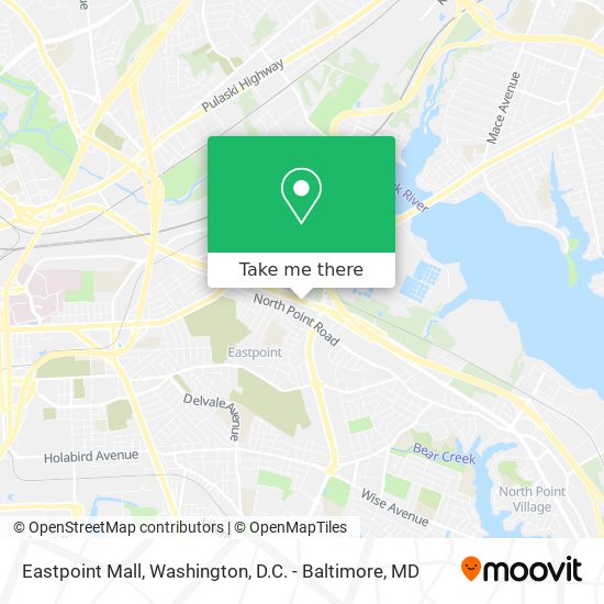 Eastpoint Mall map