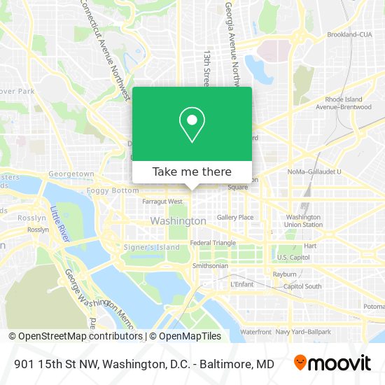 901 15th St NW map