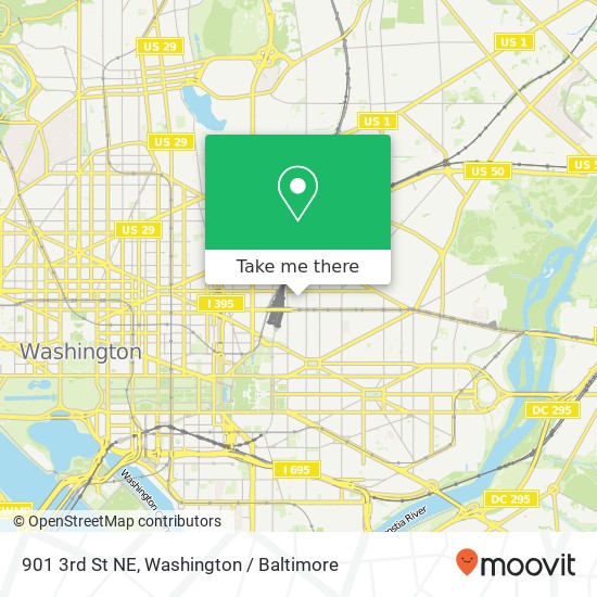 901 3rd St NE, Washington, DC 20002 map