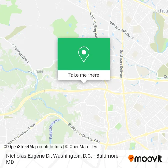 Nicholas Eugene Dr map