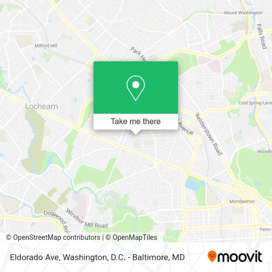 Mapa de Eldorado Ave