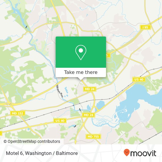 Motel 6 map