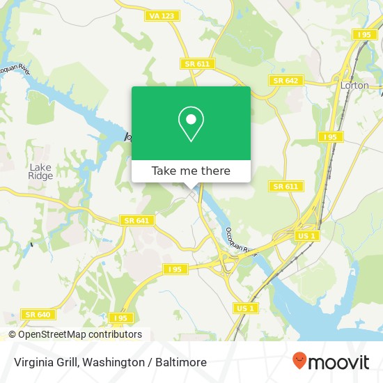 Virginia Grill, 301 Mill St map