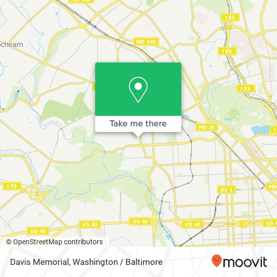 Mapa de Davis Memorial, 2409 Roslyn Ave