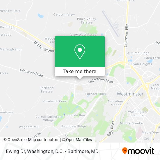 Ewing Dr map