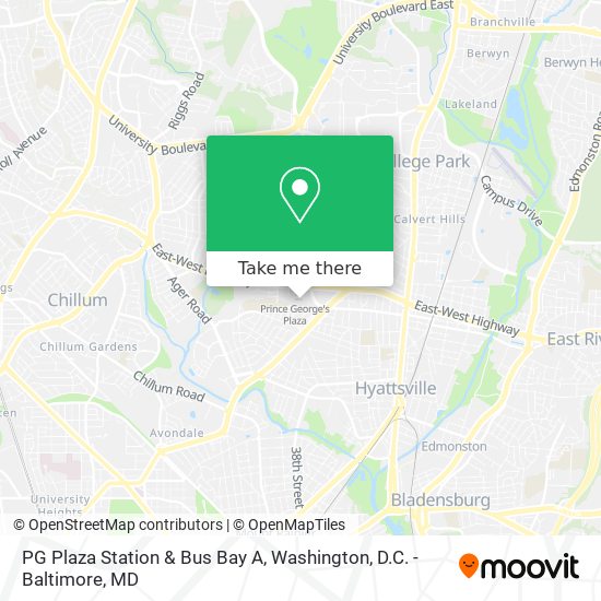 PG Plaza Station & Bus Bay A map