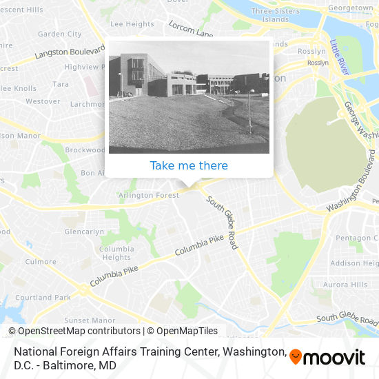 Mapa de National Foreign Affairs Training Center