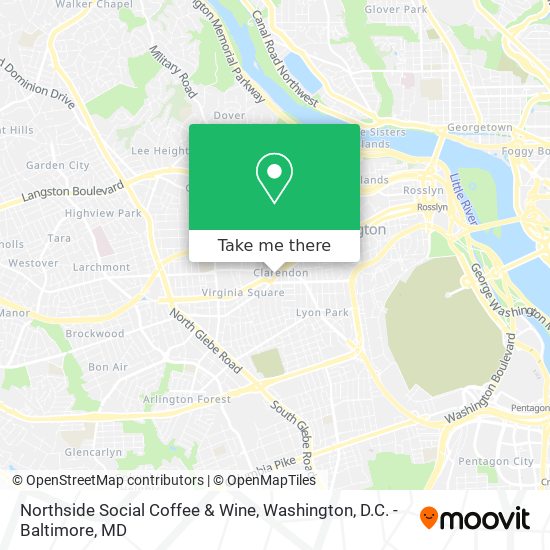 Northside Social Coffee & Wine map