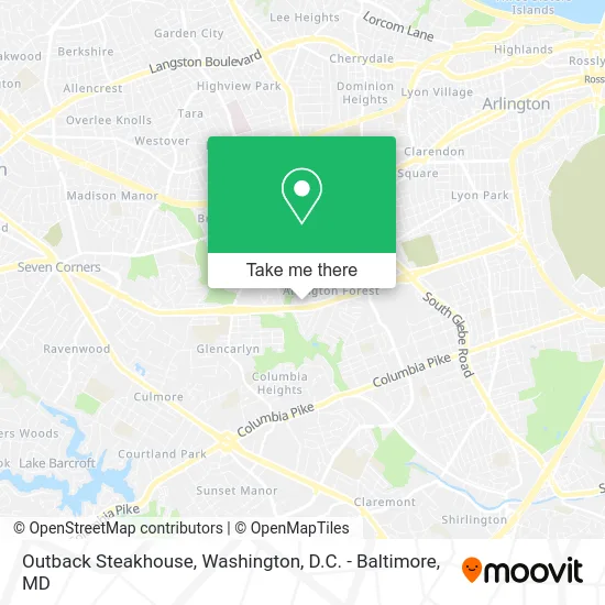 Outback Steakhouse map