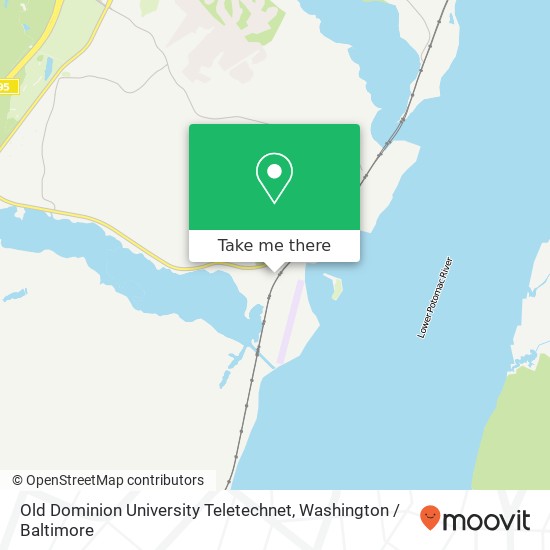 Old Dominion University Teletechnet, 3098 Range Rd map
