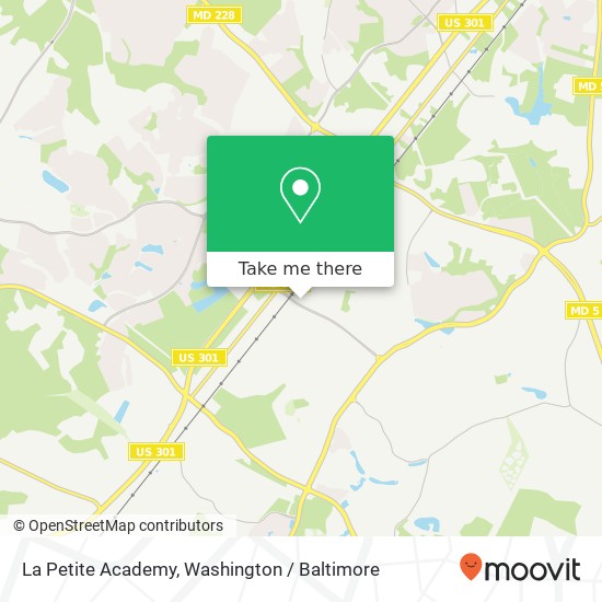 Mapa de La Petite Academy, 78 Industrial Park Dr