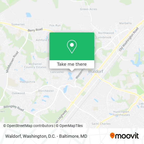 Mapa de Waldorf
