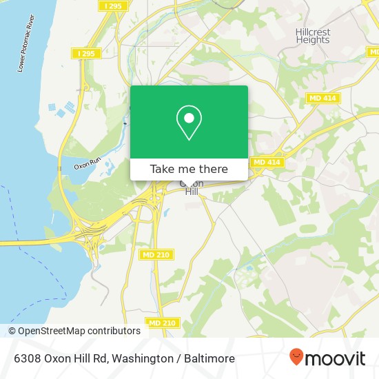 6308 Oxon Hill Rd, Oxon Hill, MD 20745 map