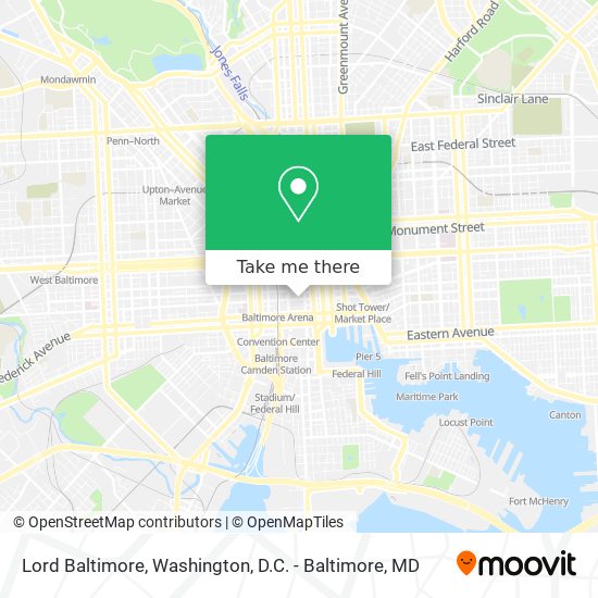 Lord Baltimore map