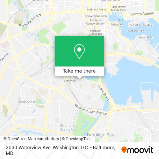 3030 Waterview Ave map