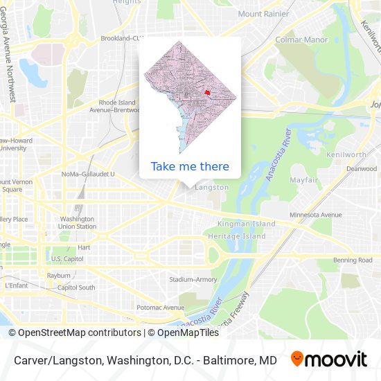 Mapa de Carver/Langston