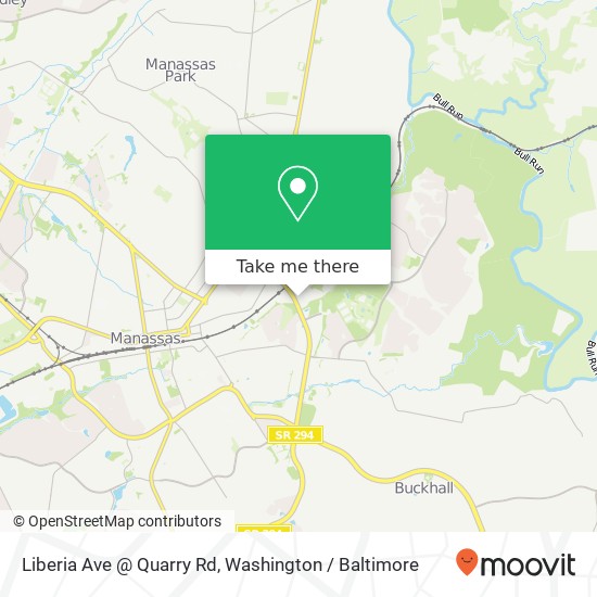 Mapa de Liberia Ave @ Quarry Rd, 9151 Liberia Ave