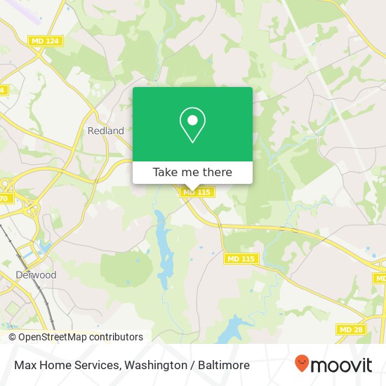 Max Home Services, 6006 Muncaster Mill Rd map