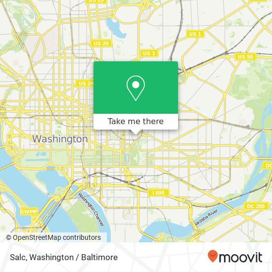 Salc, 444 N Capitol St NW map