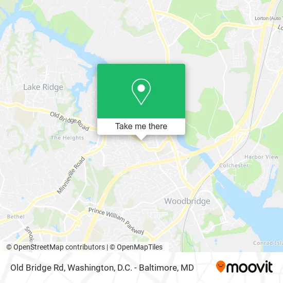 Mapa de Old Bridge Rd