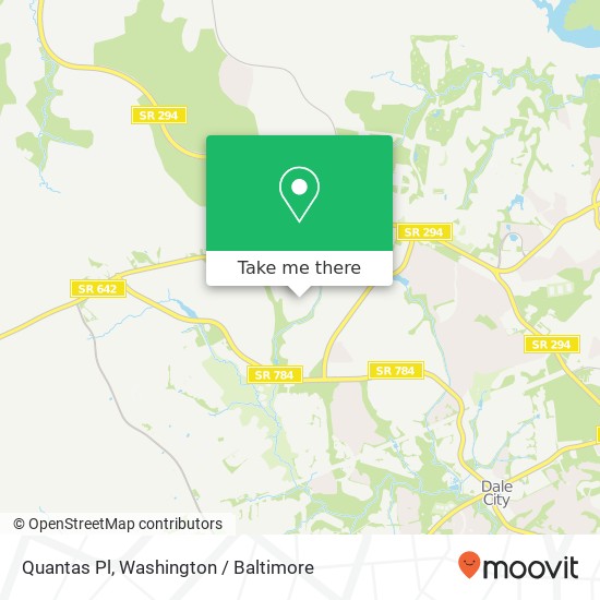 Mapa de Quantas Pl, Woodbridge, VA 22193