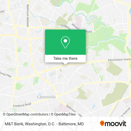 M&T Bank map