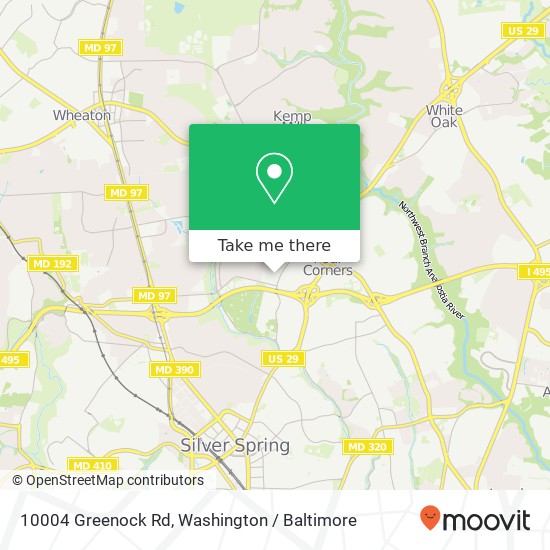 10004 Greenock Rd, Silver Spring, MD 20901 map