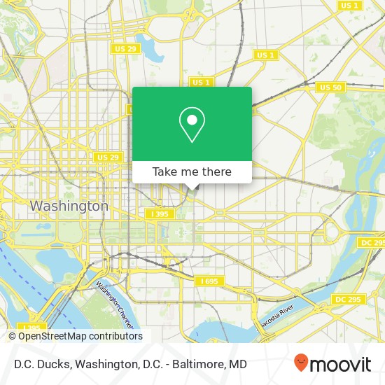 Mapa de D.C. Ducks
