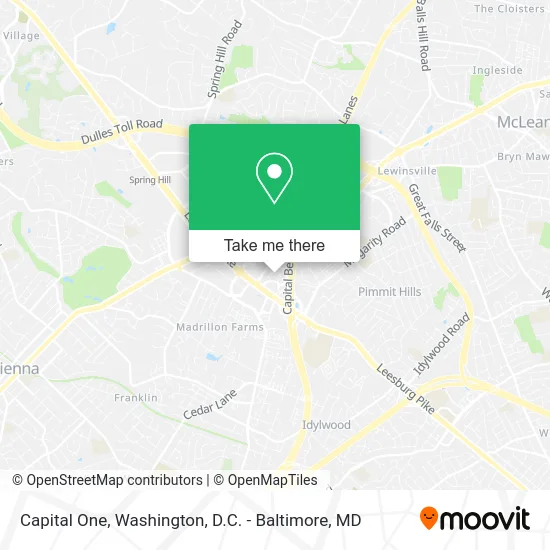 Capital One map