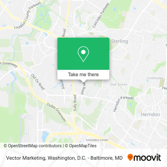 Mapa de Vector Marketing