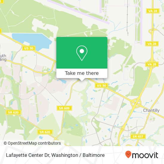 Lafayette Center Dr, Chantilly, VA 20151 map